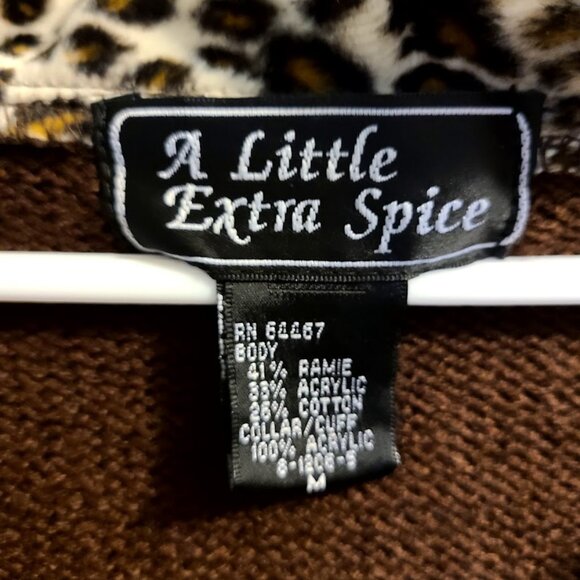 Women's leopard print sweater - Picture 2 of 2